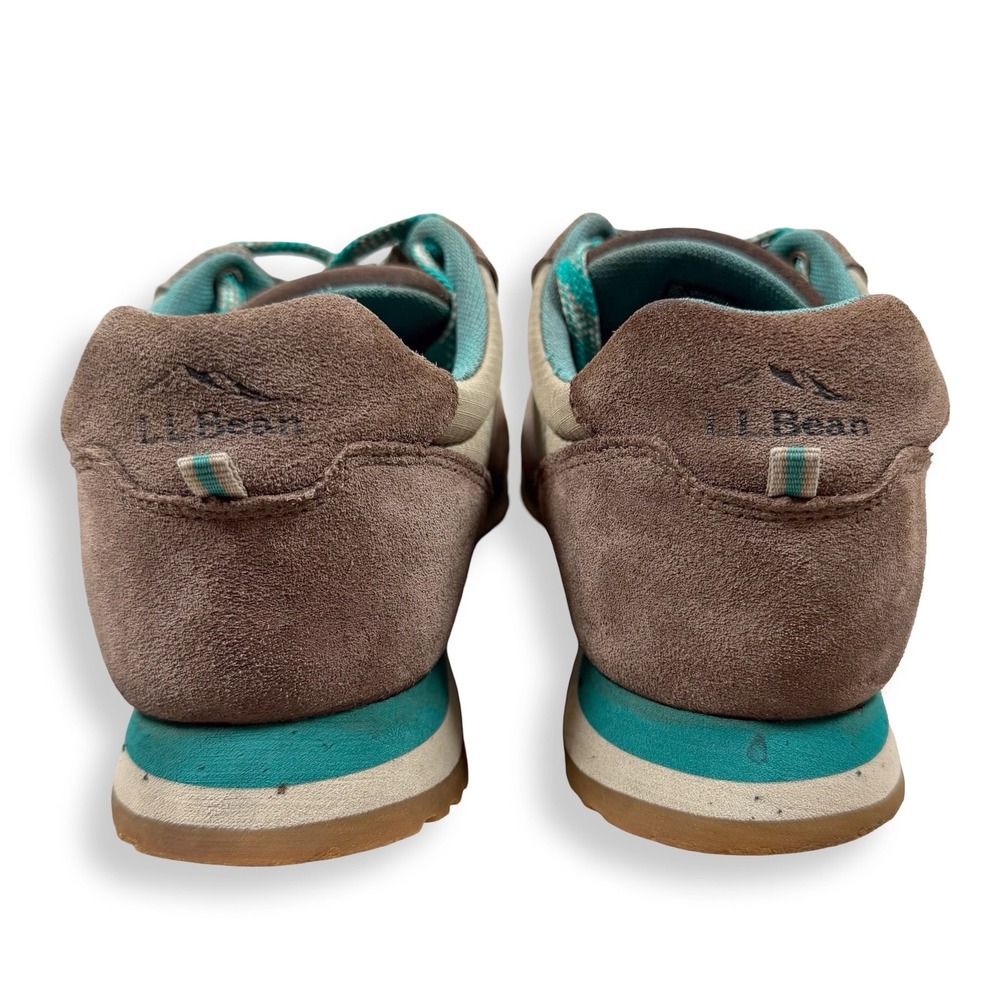 LL Bean Katahdin Brown Teal Suede Insulated Sneakers Womens 8.5 Outdoor Hiking - Picture 7 of 9